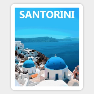 Santorini Sticker